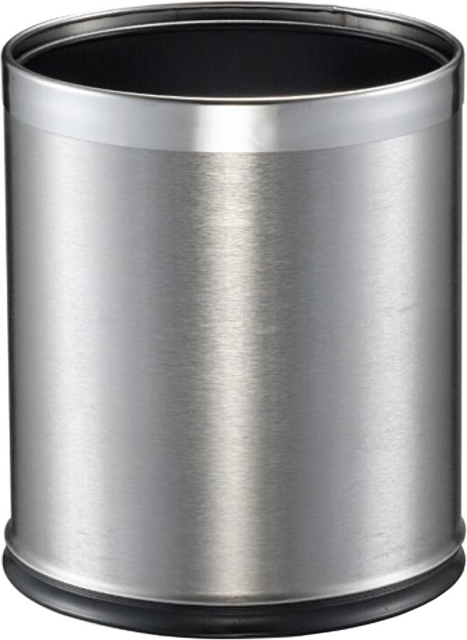 Мусорное ведро Binele Lux WB09LM 9 л, матовая сталь