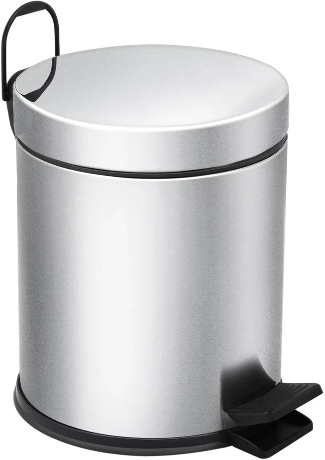 Мусорное ведро Berges Wasserhaus 121002 5 л, хром