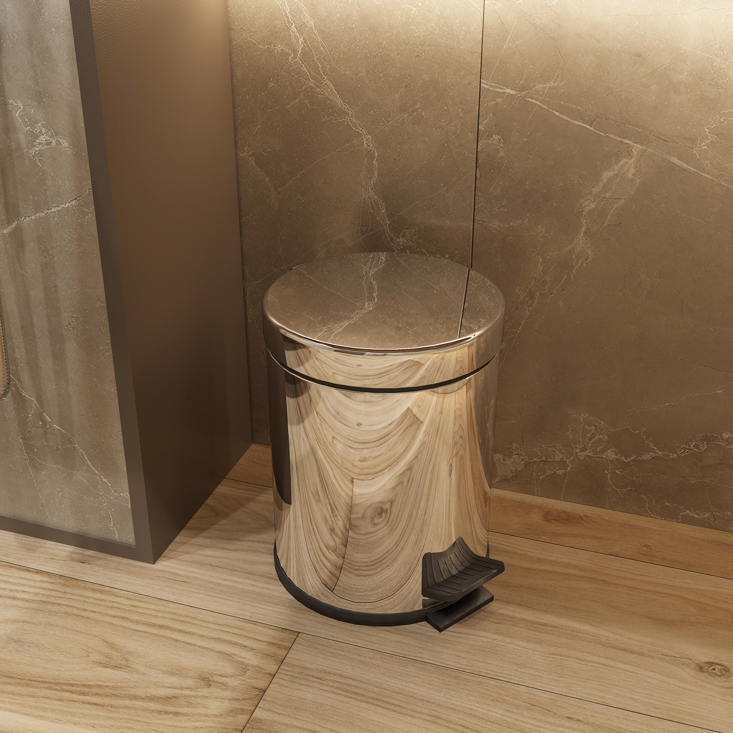 Мусорное ведро DEKOR BANYO Waste Bins 6011 02 02, 5 л купить в Тамбове