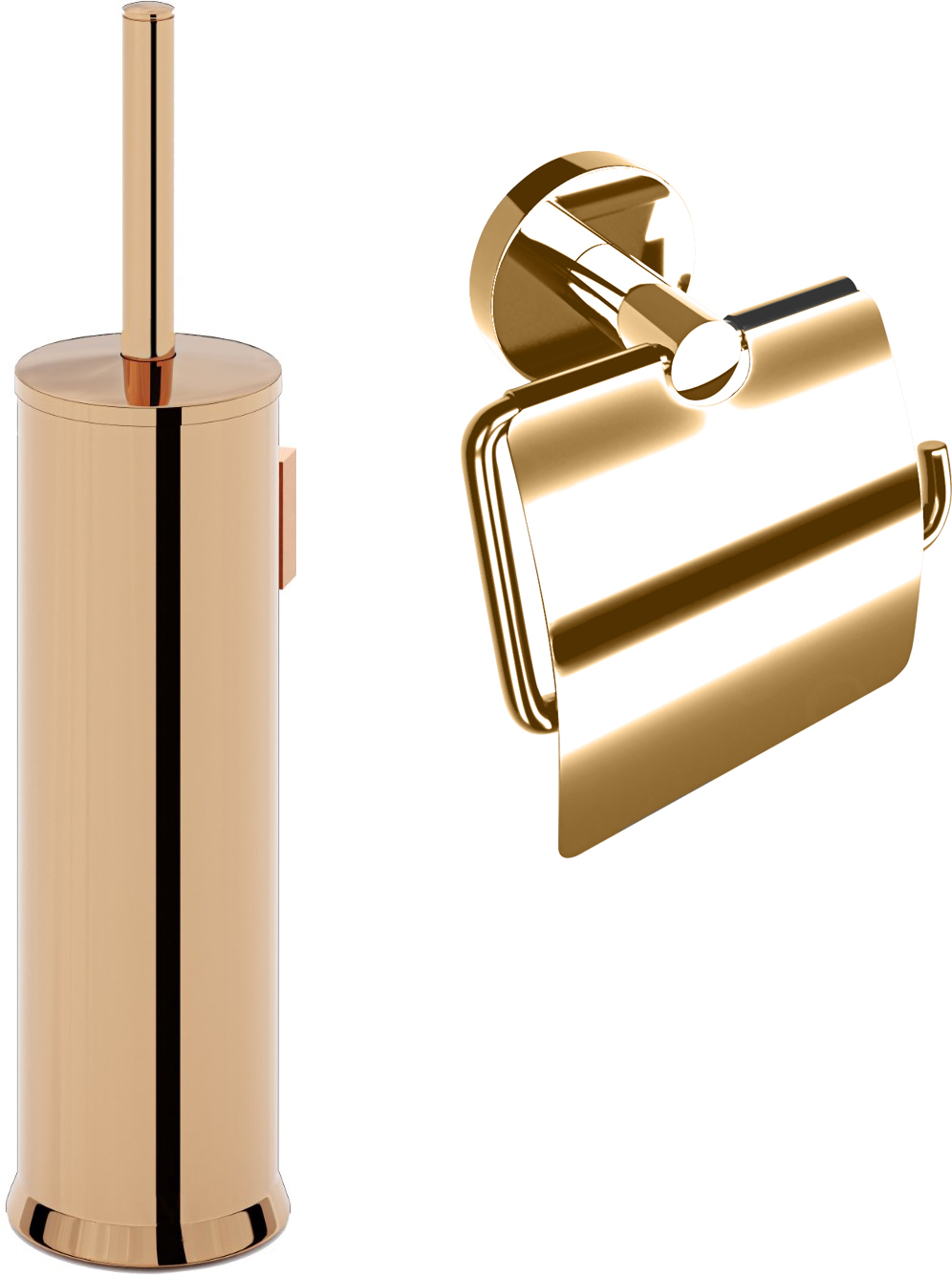 Набор Ершик DEKOR BANYO Toilet Brushes 6001 01 02 02 + Держатель Alina Gold A40 407 01 02 купить в Тамбове