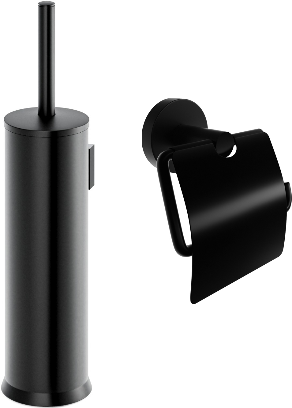 Набор Ершик DEKOR BANYO Toilet Brushes 6001 01 02 04 чёрный + Держатель Alina Black A40 407 01 04 купить в Тамбове