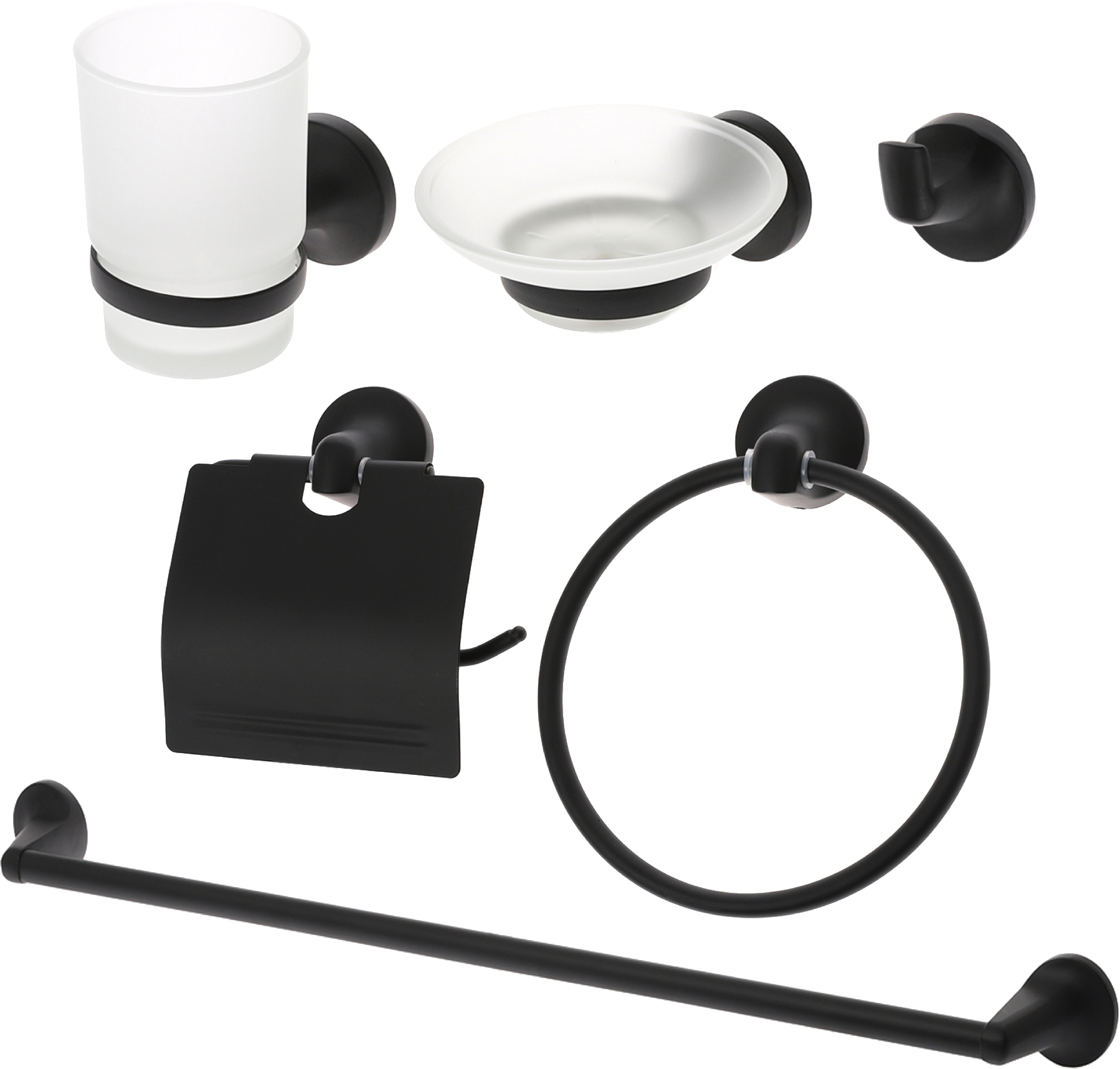 купить Набор DIWO Кострома 6 предметов, черный