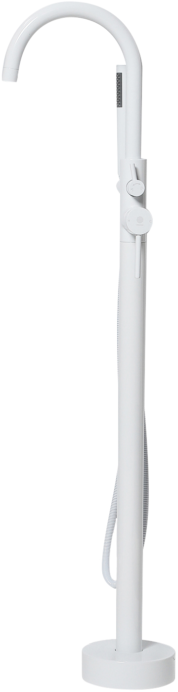 Напольный смеситель для ванны с душем STWORKI Эстерсунд белый купить в Тамбове