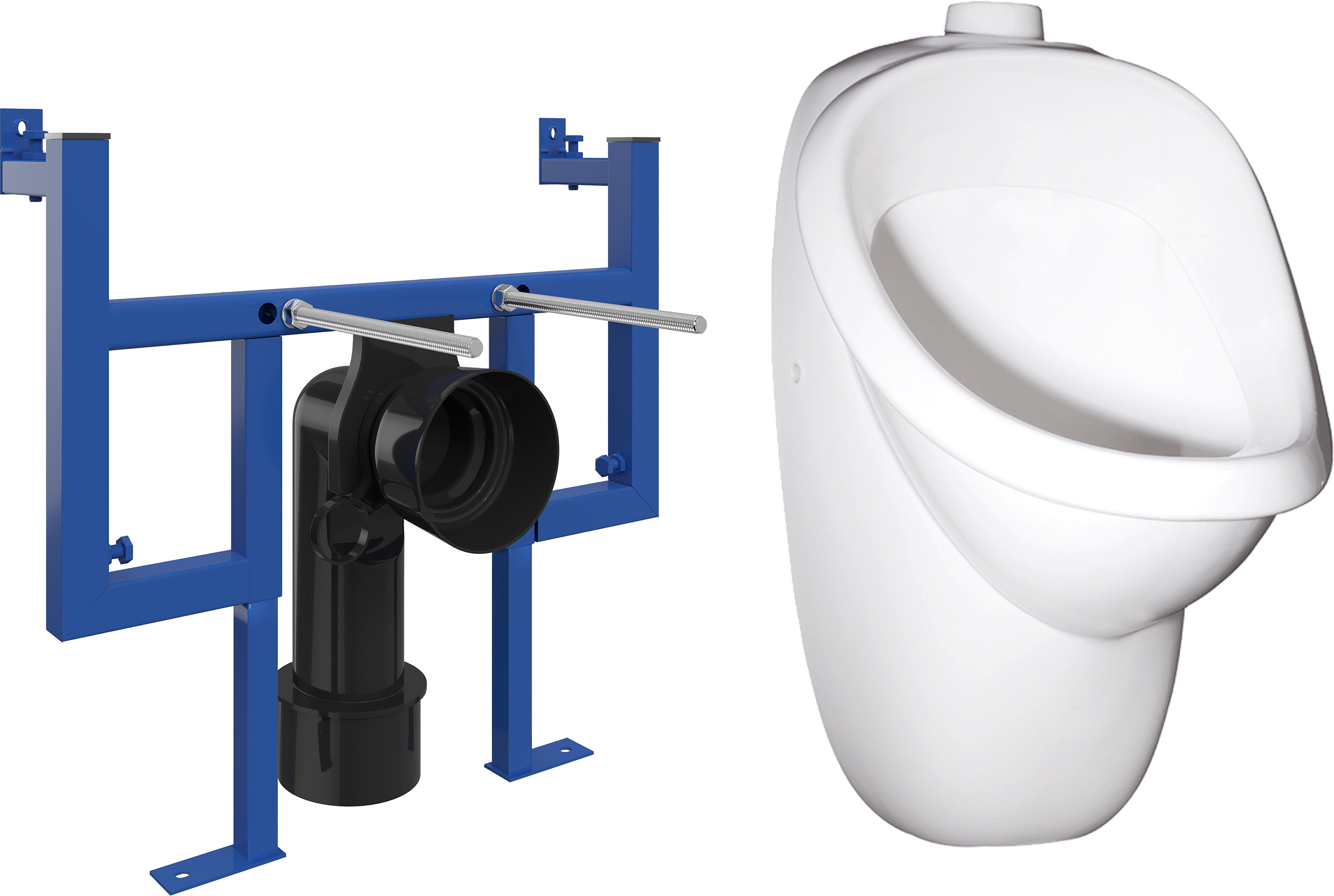 Комплект Система инсталляции для писсуаров 540200 + Писсуар 37108201