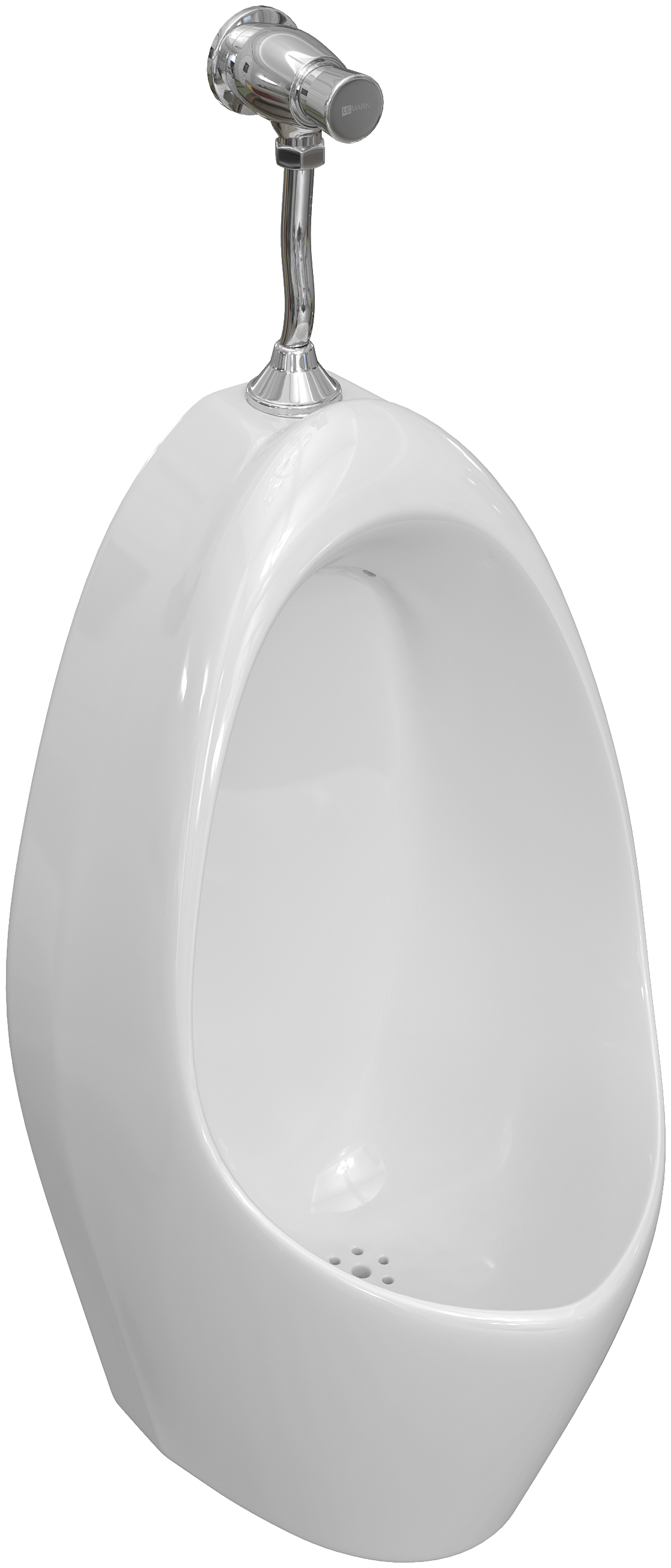 Писсуар DIWO Кострома 0600 со смывным устройством Lemark Project LM4612C