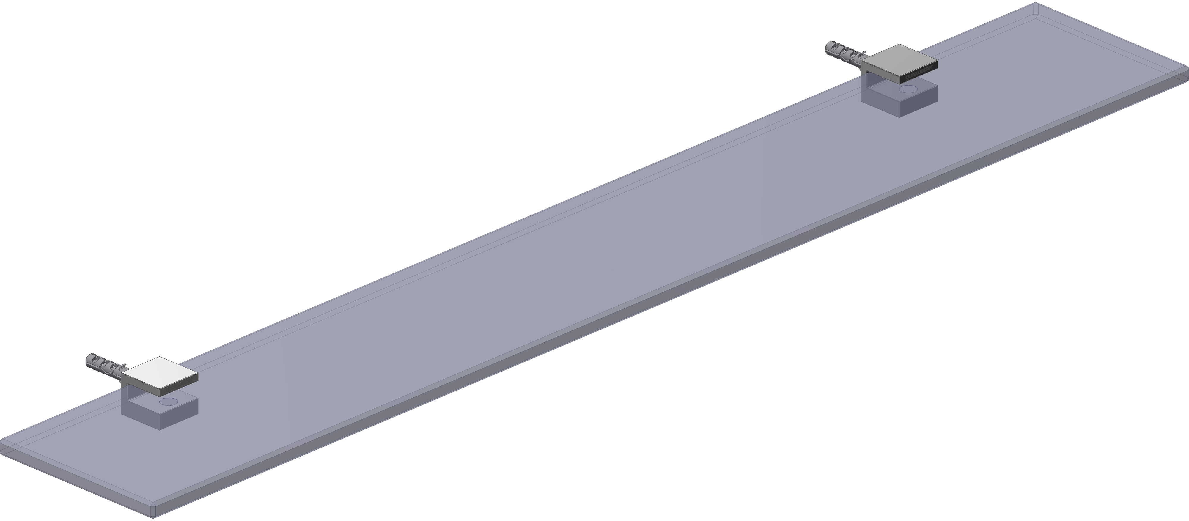 Полка STWORKI Glass Shelf 90 полкодержатели хром купить в Тамбове