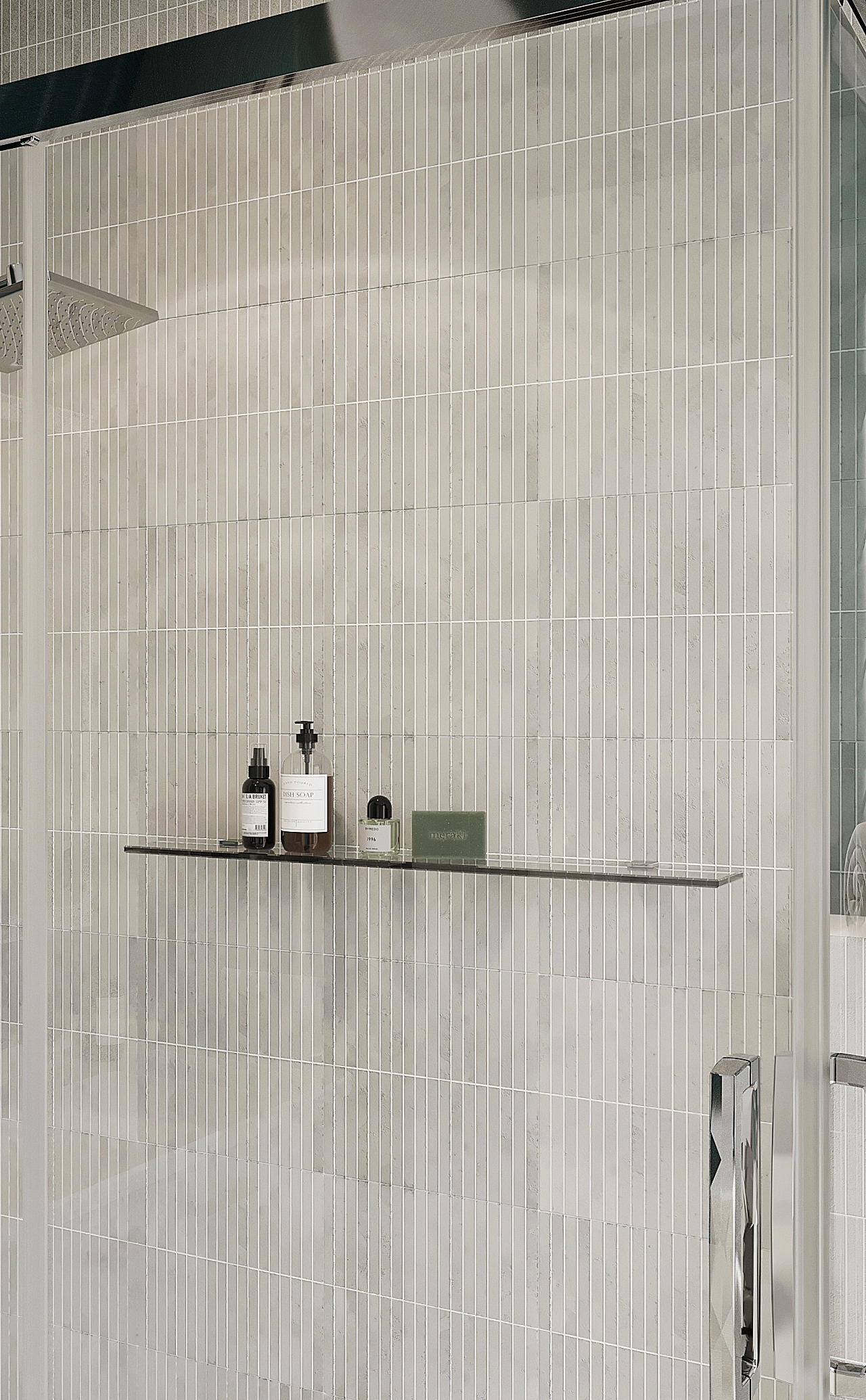 Полка STWORKI Glass Shelf 80 полкодержатели хром купить в Тамбове
