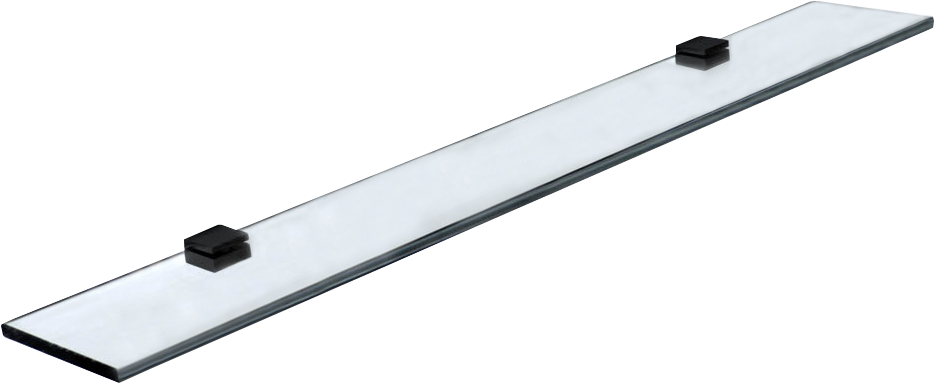 Полка STWORKI Glass Shelf 100 полкодержатели черные купить в Тамбове