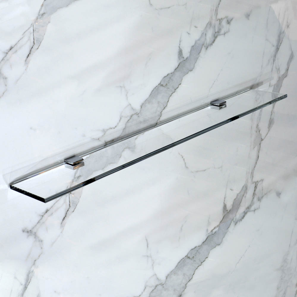 Полка STWORKI Glass Shelf 70 полкодержатели хром купить в Тамбове