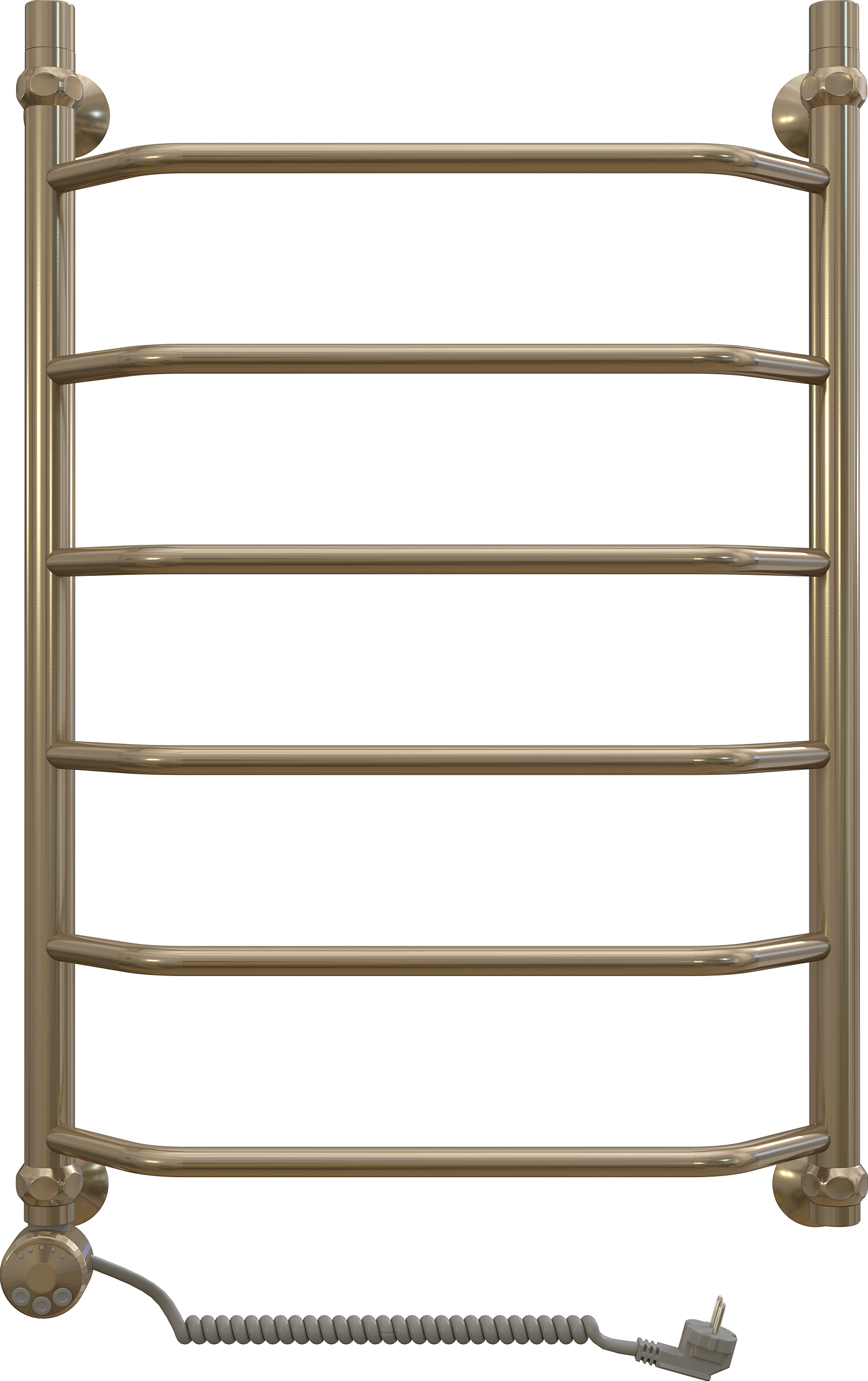 Полотенцесушитель электрический EWRIKA Сафо T 80х50 L, состаренная бронза