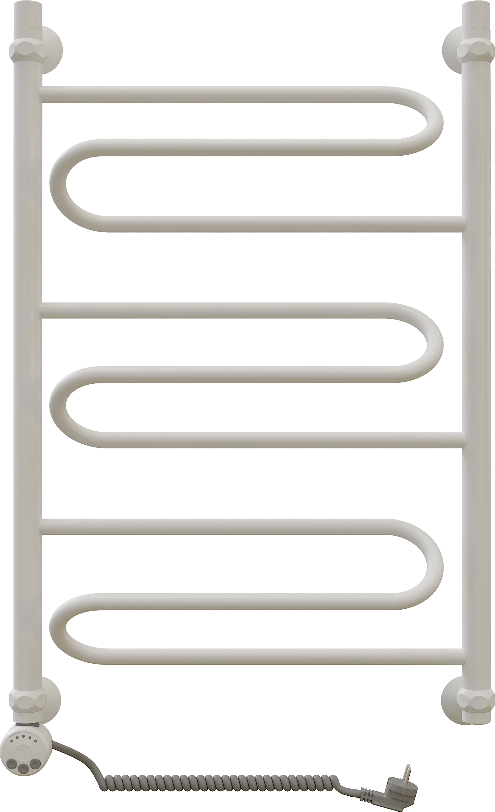 Полотенцесушитель электрический EWRIKA Медея W 80х50 L, белый