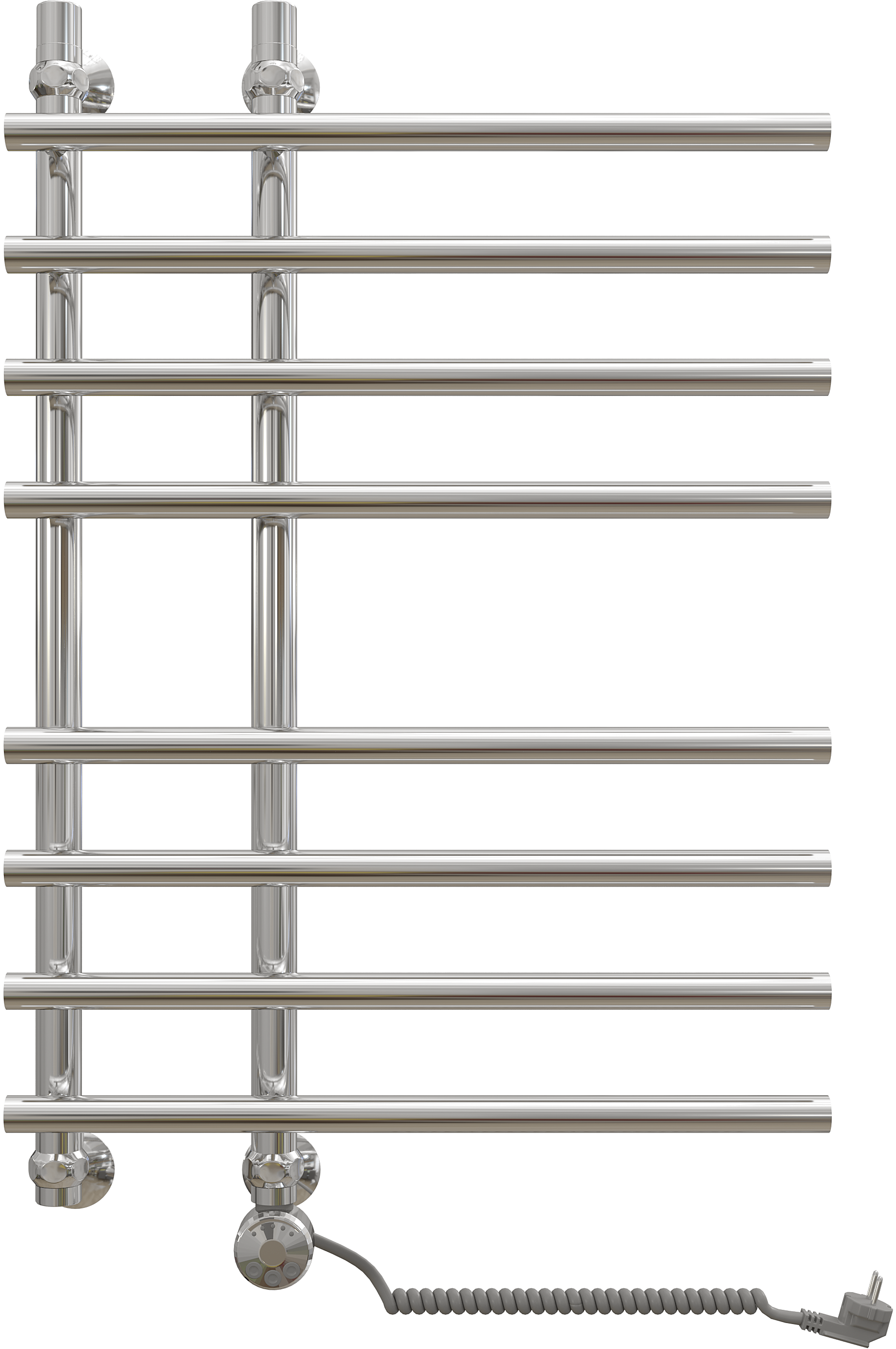 Полотенцесушитель электрический EWRIKA Медея LT 80х55 L, хром