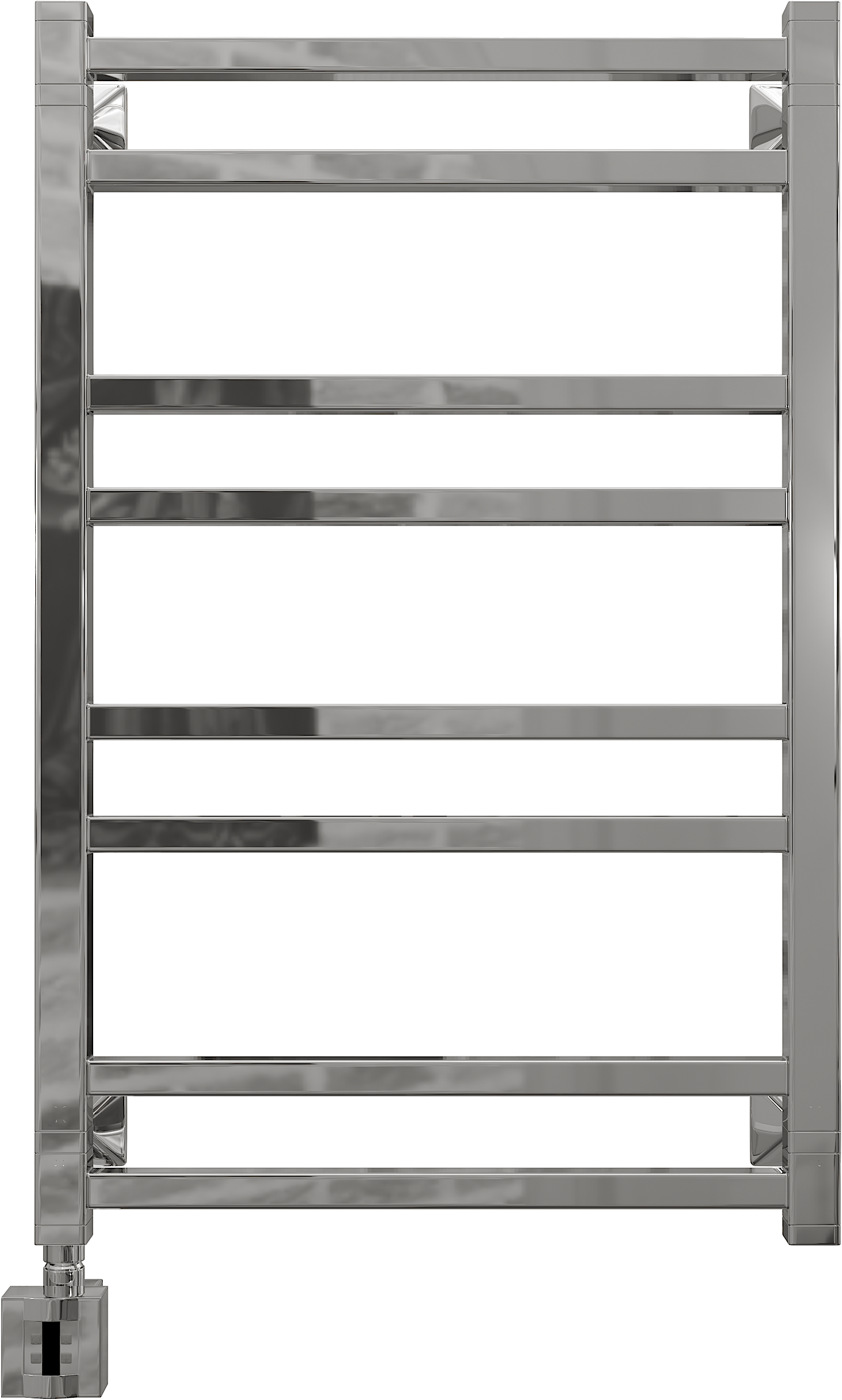 Полотенцесушитель электрический EWRIKA Кассандра Pg 80x50 L, хром