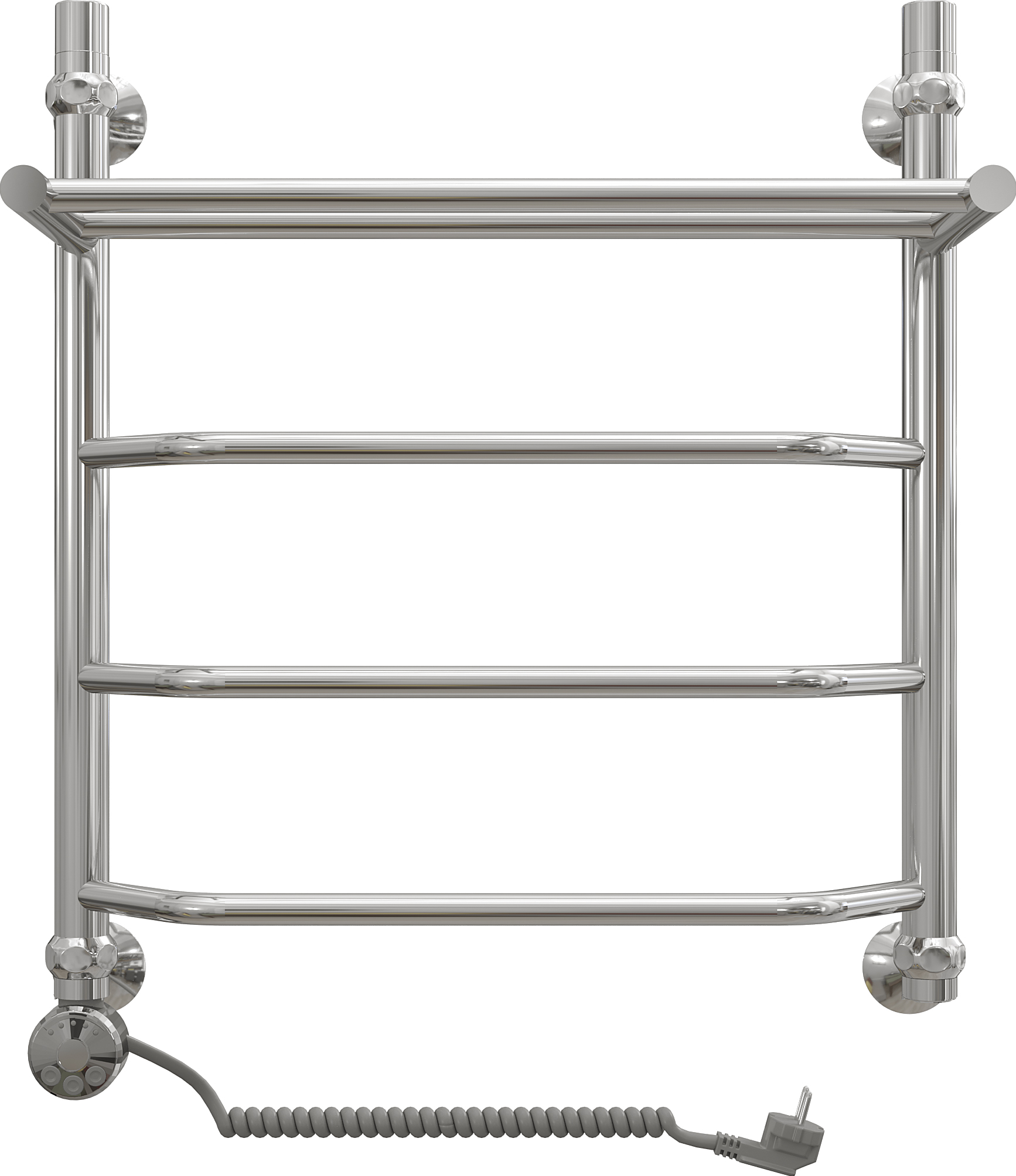 Полотенцесушитель электрический EWRIKA Сафо FT 60х50 L, хром