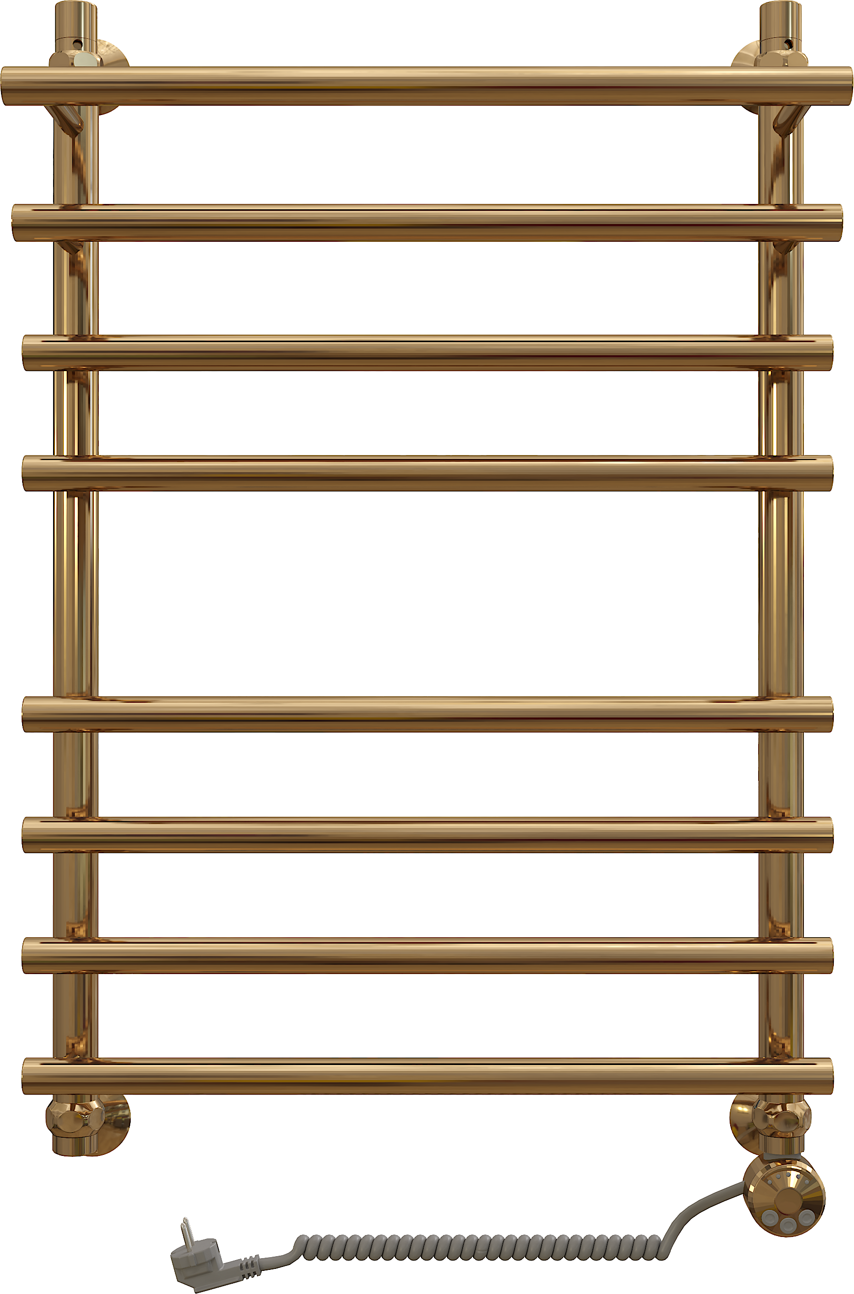 Полотенцесушитель электрический EWRIKA Медея Pr 80х50 R, золото