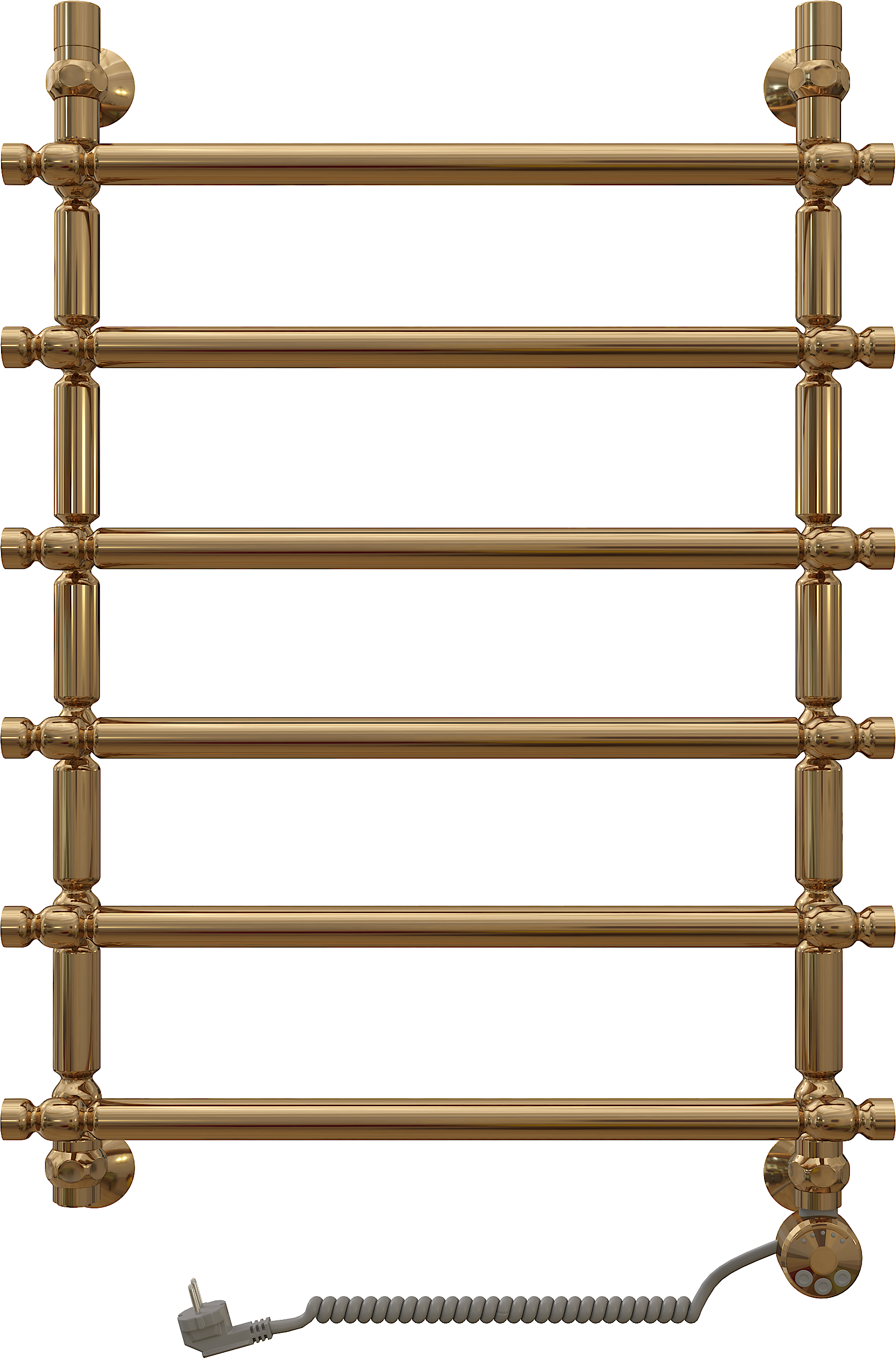 Полотенцесушитель электрический EWRIKA Медея B3 80х50 R, золото