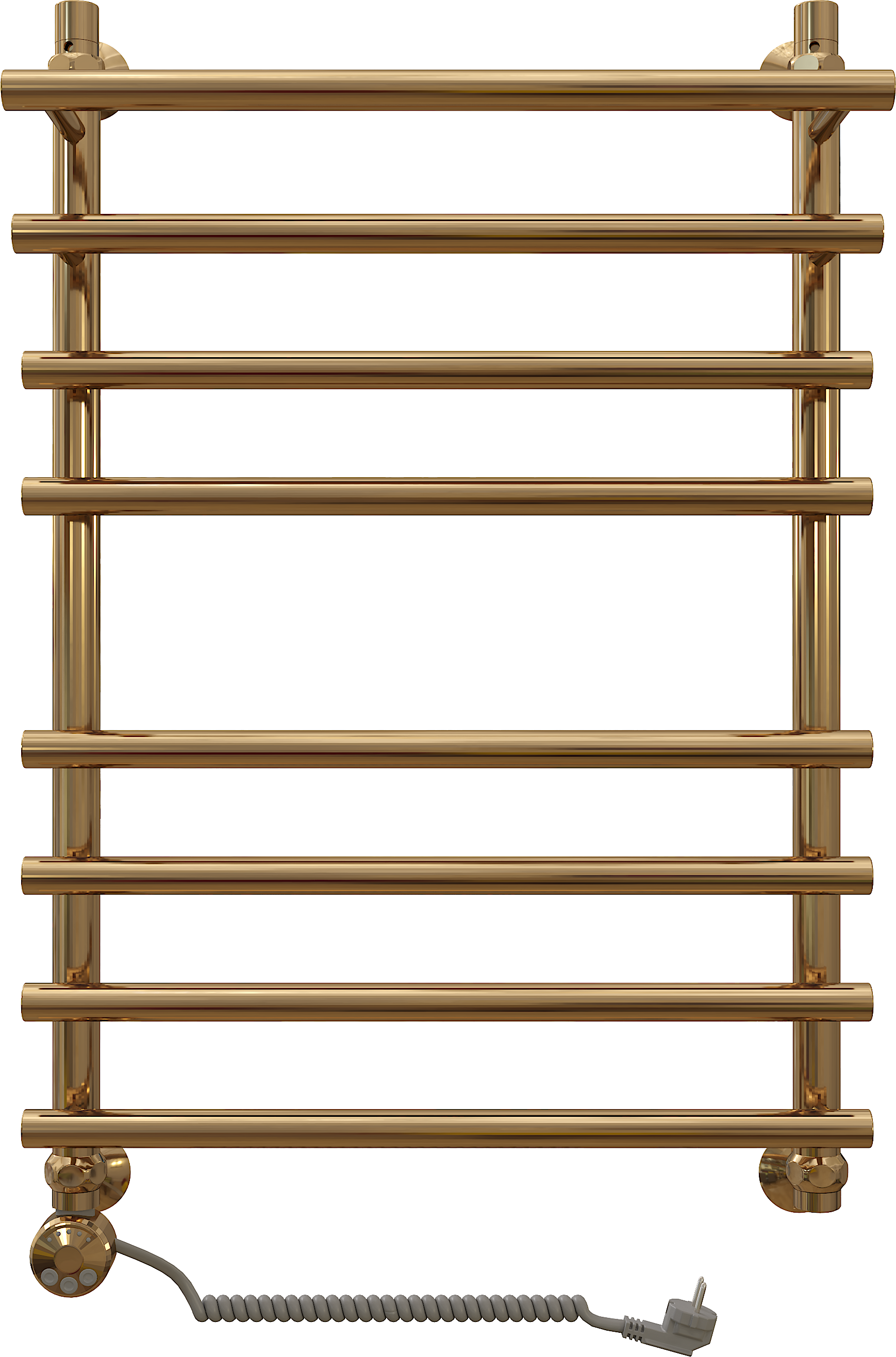 Полотенцесушитель электрический EWRIKA Медея Pr 80х50 L, золото