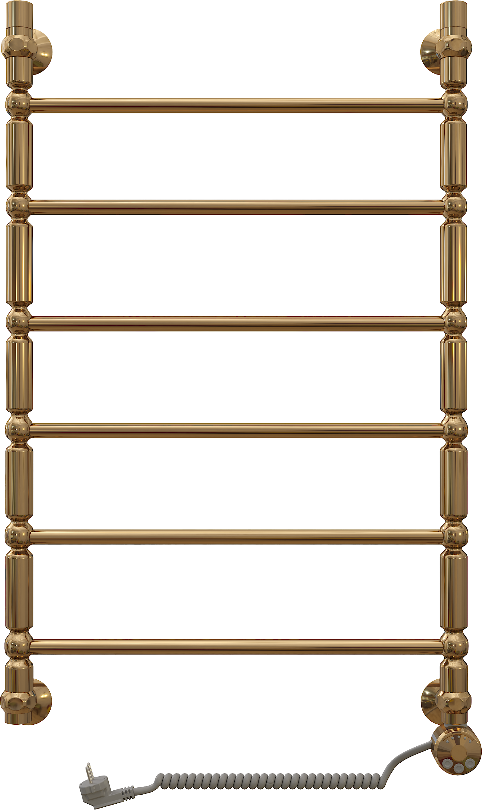 Полотенцесушитель электрический EWRIKA Медея B2 80х50 R, золото