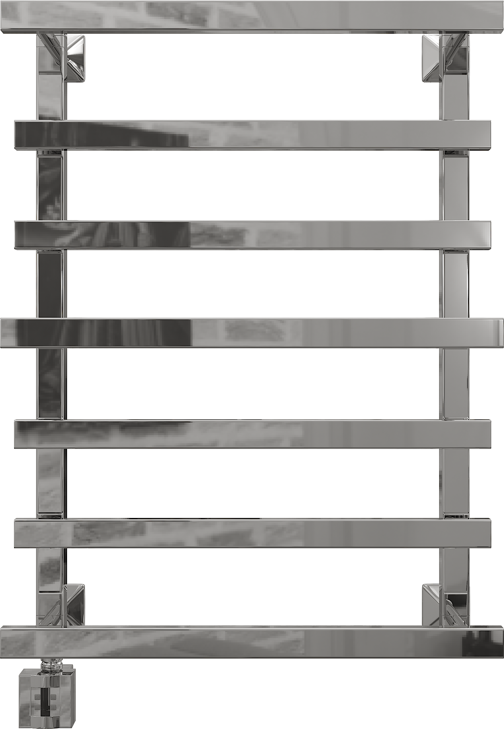 Полотенцесушитель электрический EWRIKA Деметра QP 80х50, хром L