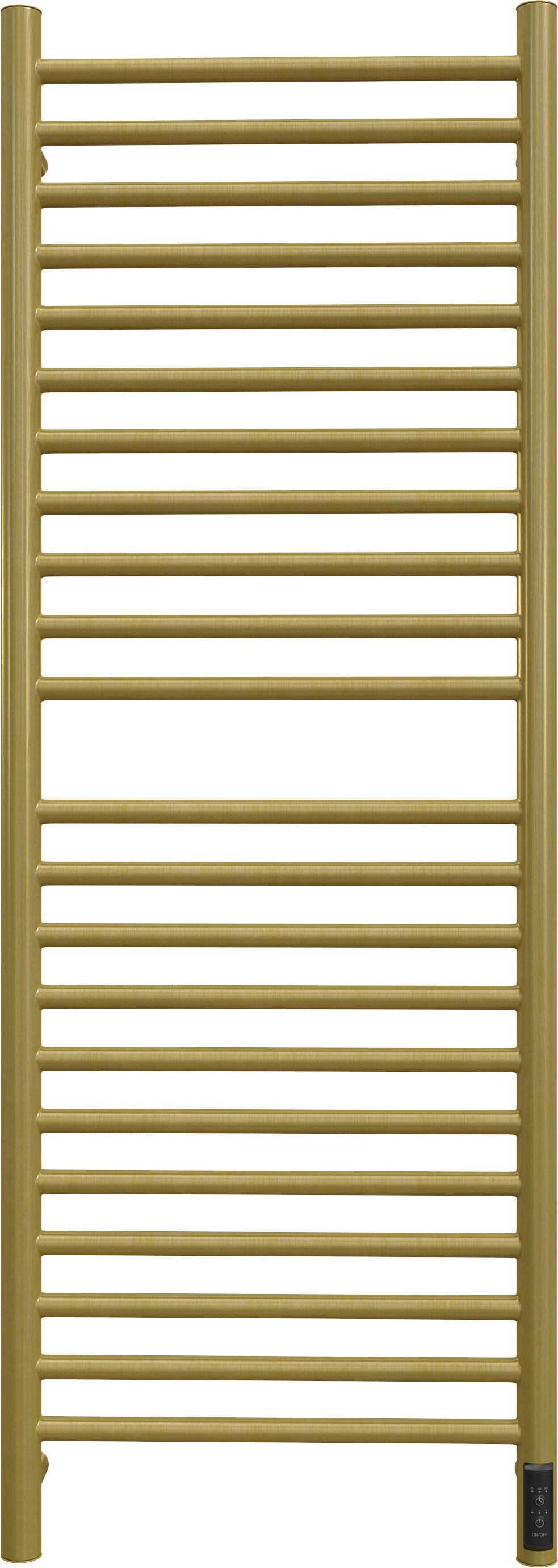 Полотенцесушитель электрический EWRIKA Медея S 120/40 с диммером, состаренная бронза