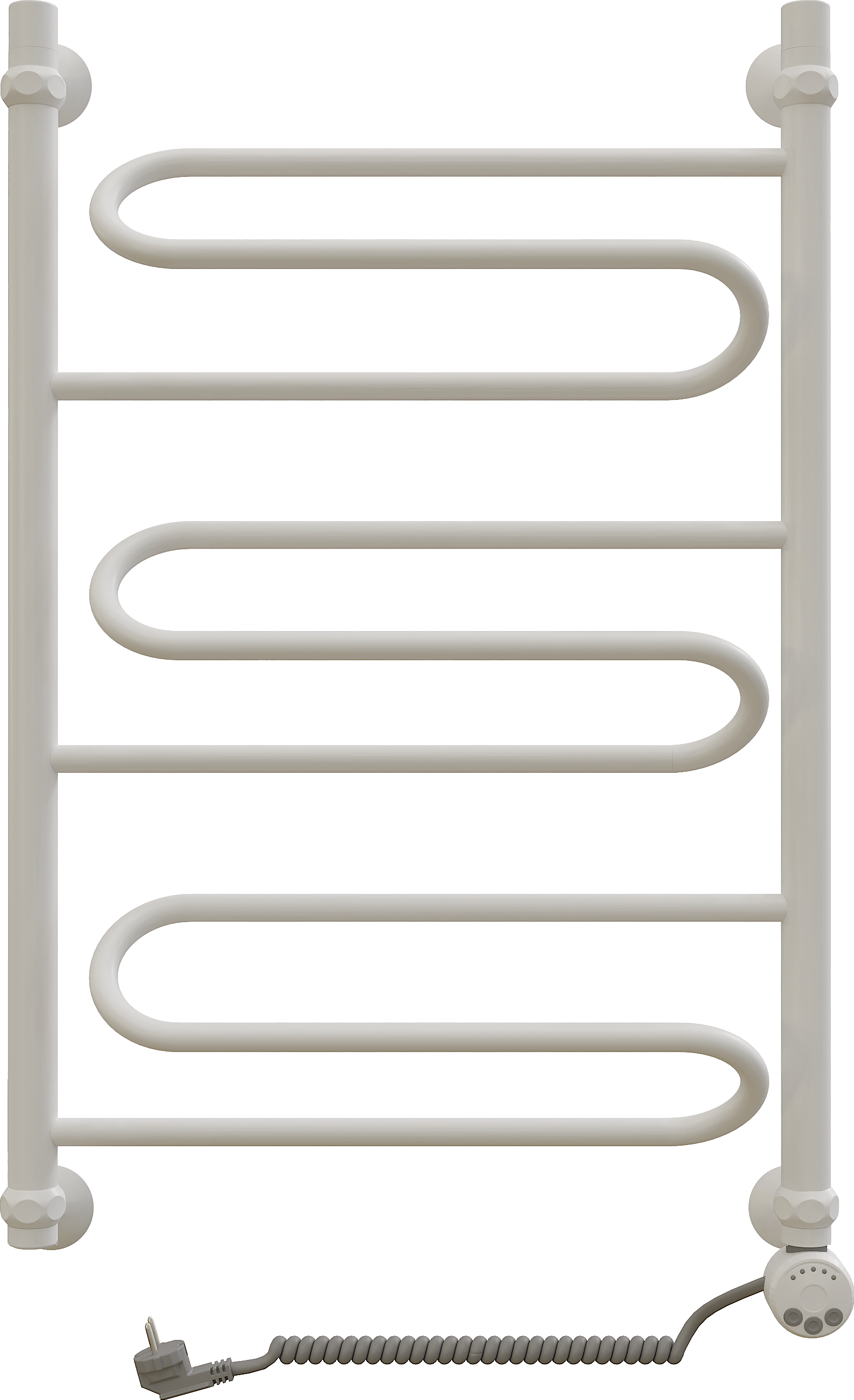 Полотенцесушитель электрический EWRIKA Медея W 80х50 R, белый