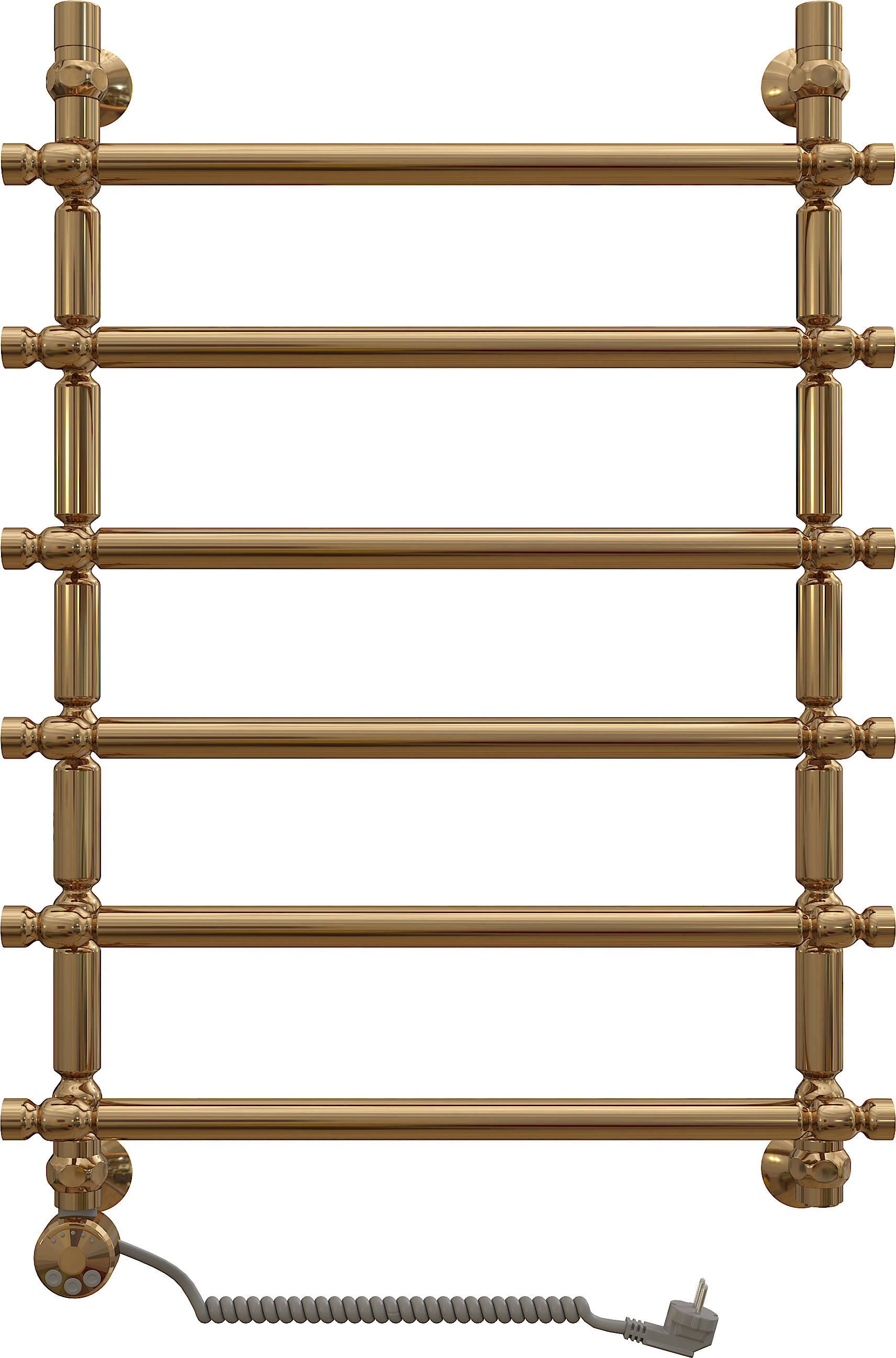 Полотенцесушитель электрический EWRIKA Медея B3 80х50 L, золото