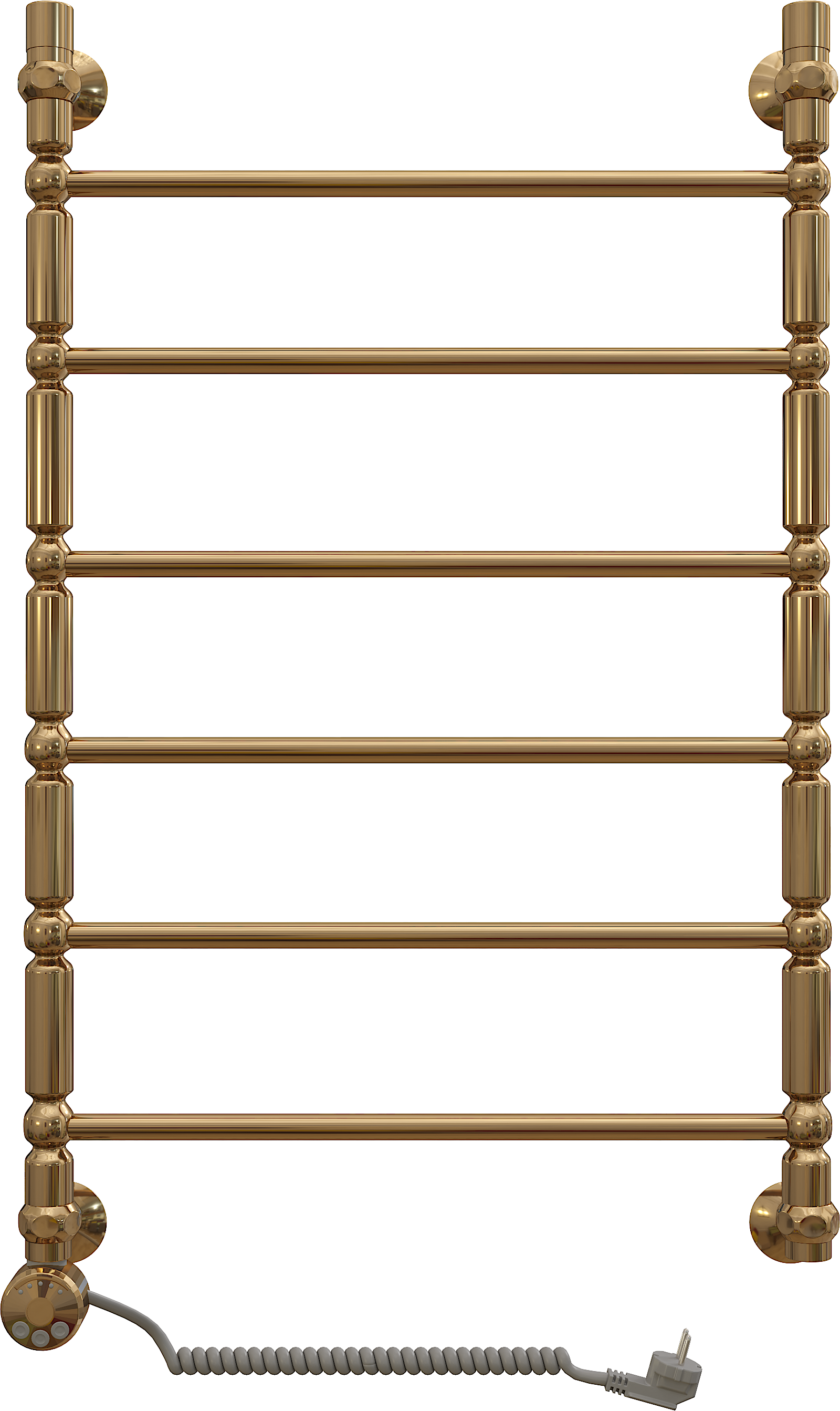 Полотенцесушитель электрический EWRIKA Медея B2 80х50 L, золото