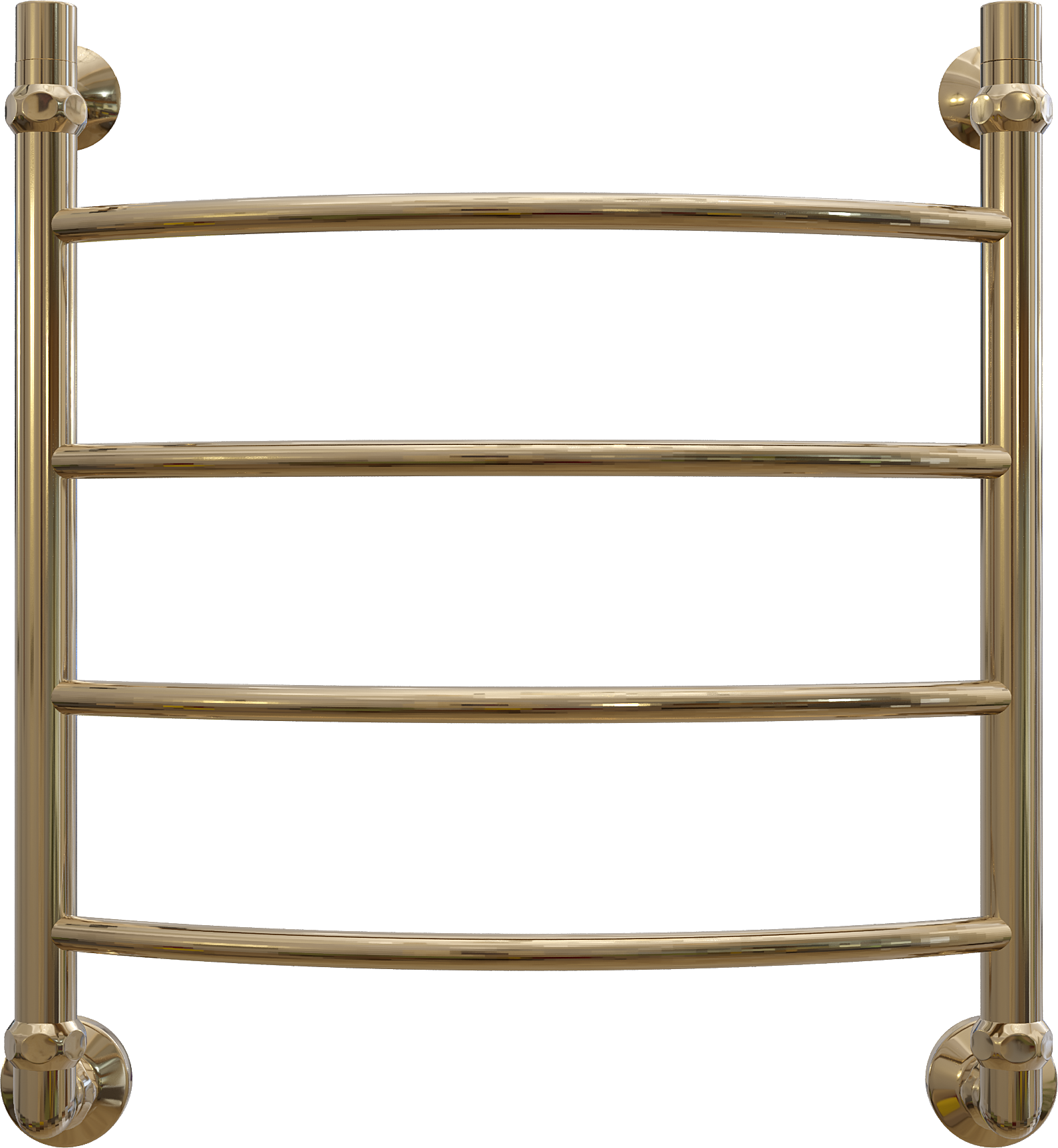 Полотенцесушитель водяной EWRIKA Сафо D 60х50, золото