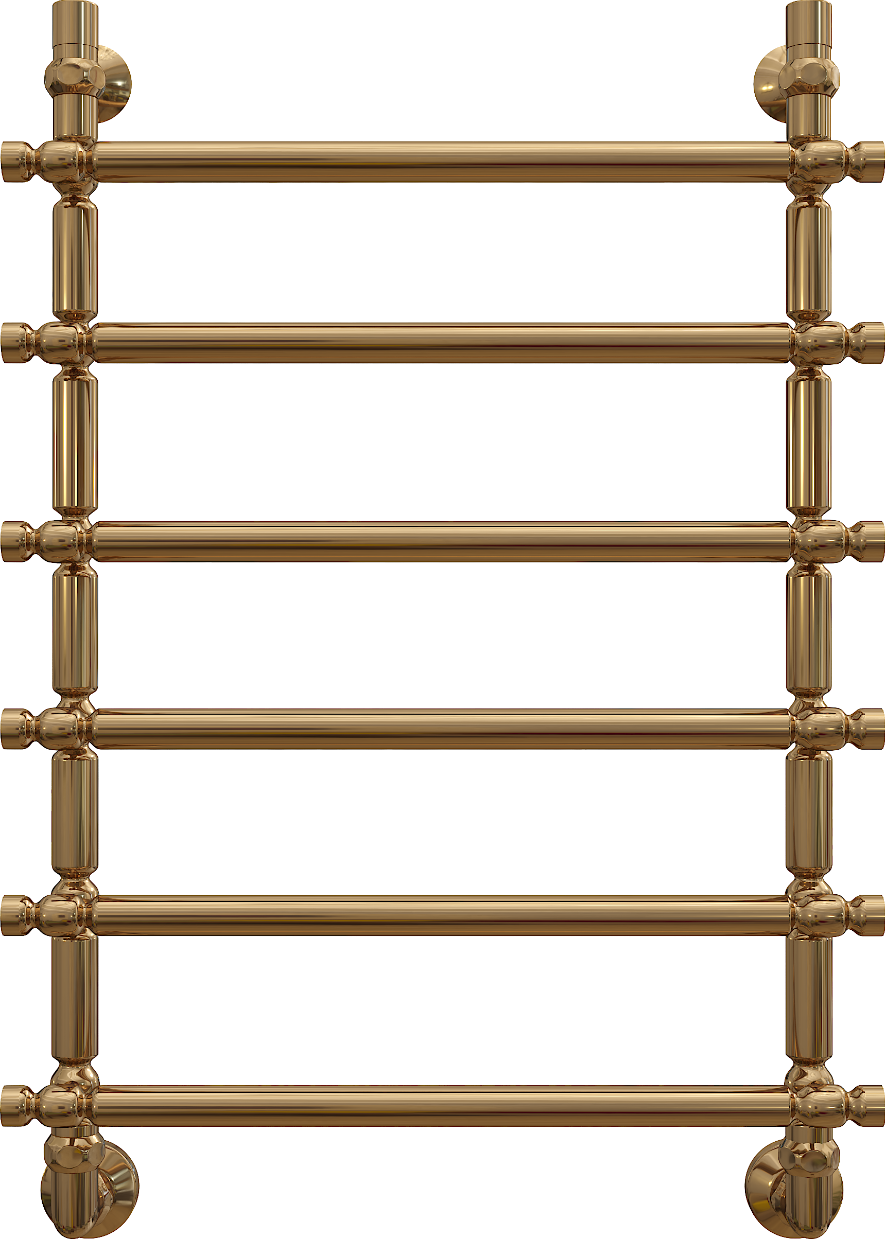 Полотенцесушитель водяной EWRIKA Медея B3 80x50, золото