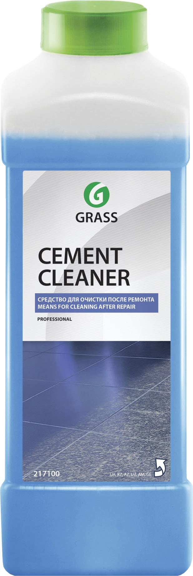 Промышленный очиститель Grass Cement Cleaner после ремонта, 1 л
