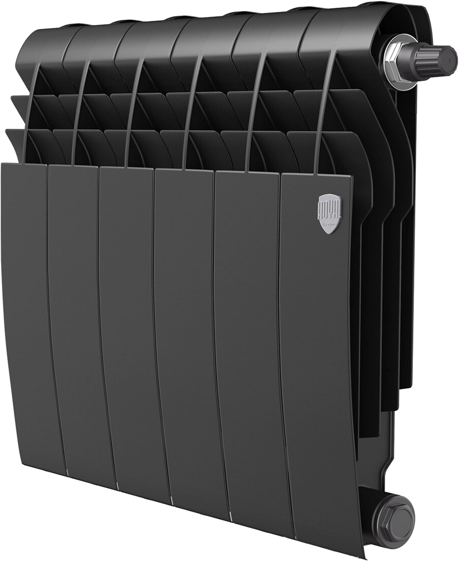 Радиатор биметаллический Royal Thermo Biliner VD 350 noir sable VDR, 6 секций