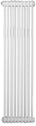 Радиатор стальной Zehnder Charleston Completto C2180/08 2-трубчатый, подключение V001, белый
