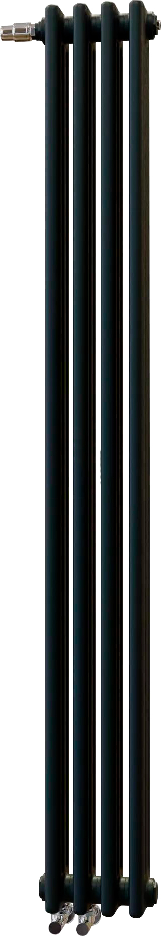 Радиатор стальной Zehnder Charleston Completto C318004 3-трубчатый подключение V001 черный 36803₽