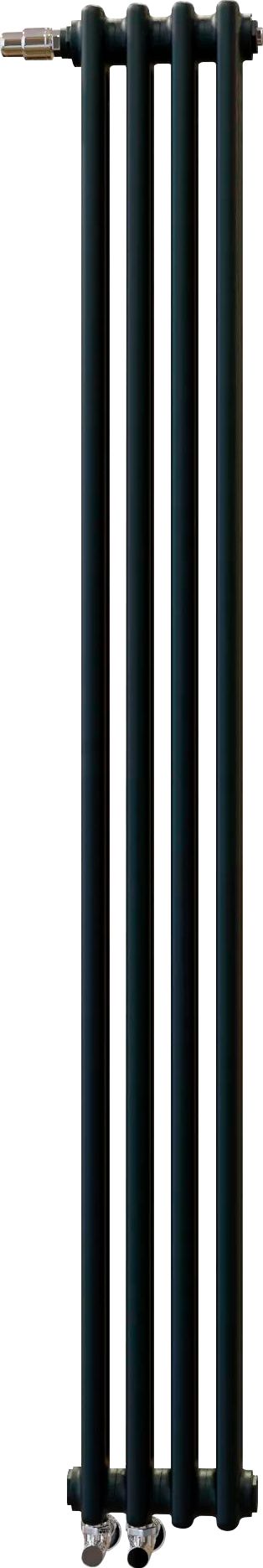 Радиатор стальной Zehnder Charleston Completto C218004 2-трубчатый подключение V001 черный 29053₽