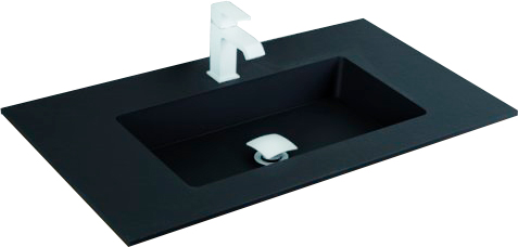 Мебельная раковина Acquabella Integra 100 черная