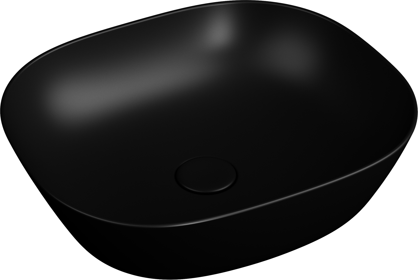 Раковина VitrA Plural 7810B483-0016 матовая чёрная