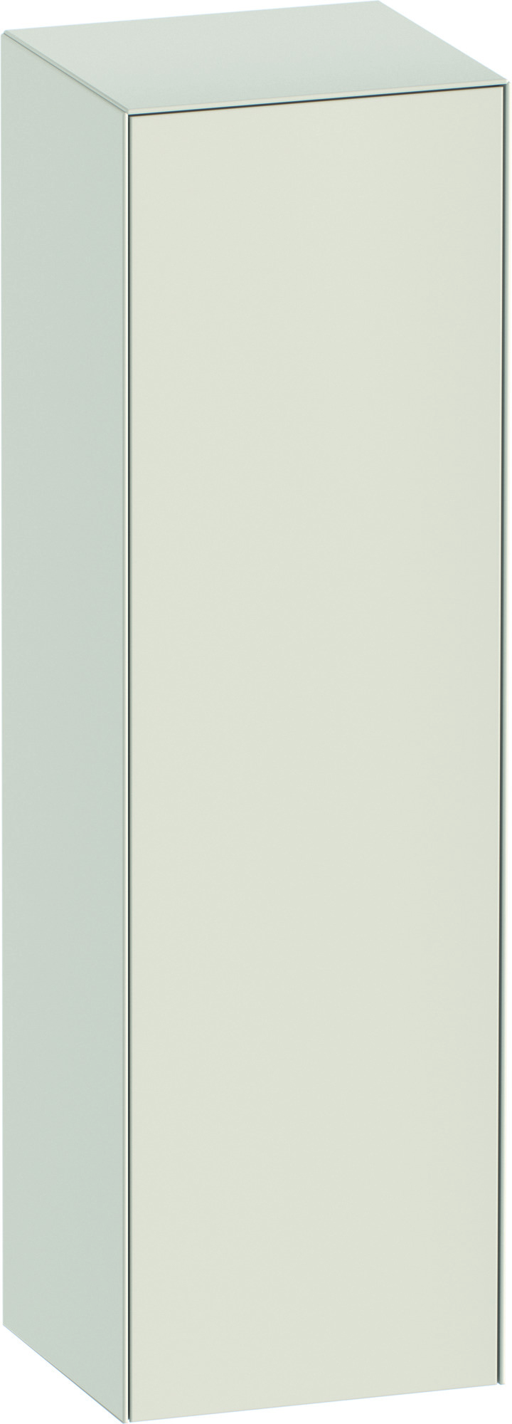 Шкаф Duravit White Tulip WT1332L3939 скандинавский белый шелковисто-матовый