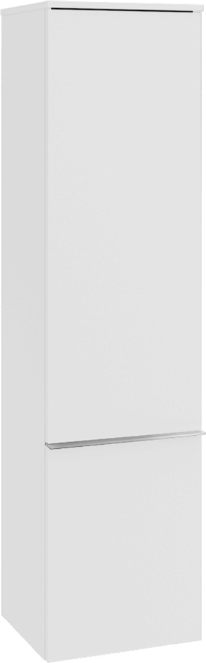 Шкаф-пенал Villeroy & Boch Venticello A95111 R, glossy white, с ручкой хром