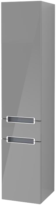 Шкаф-пенал Villeroy & Boch Subway 2.0 A70800FP серый глянцевый R
