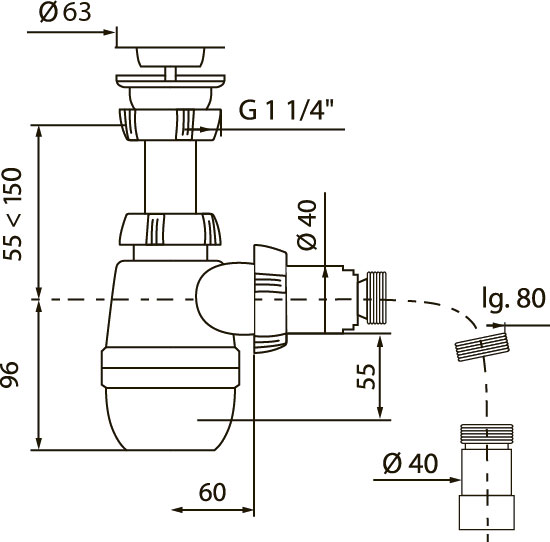 Тумба с раковиной DIWO Сочи 65 белая купить в Тамбове