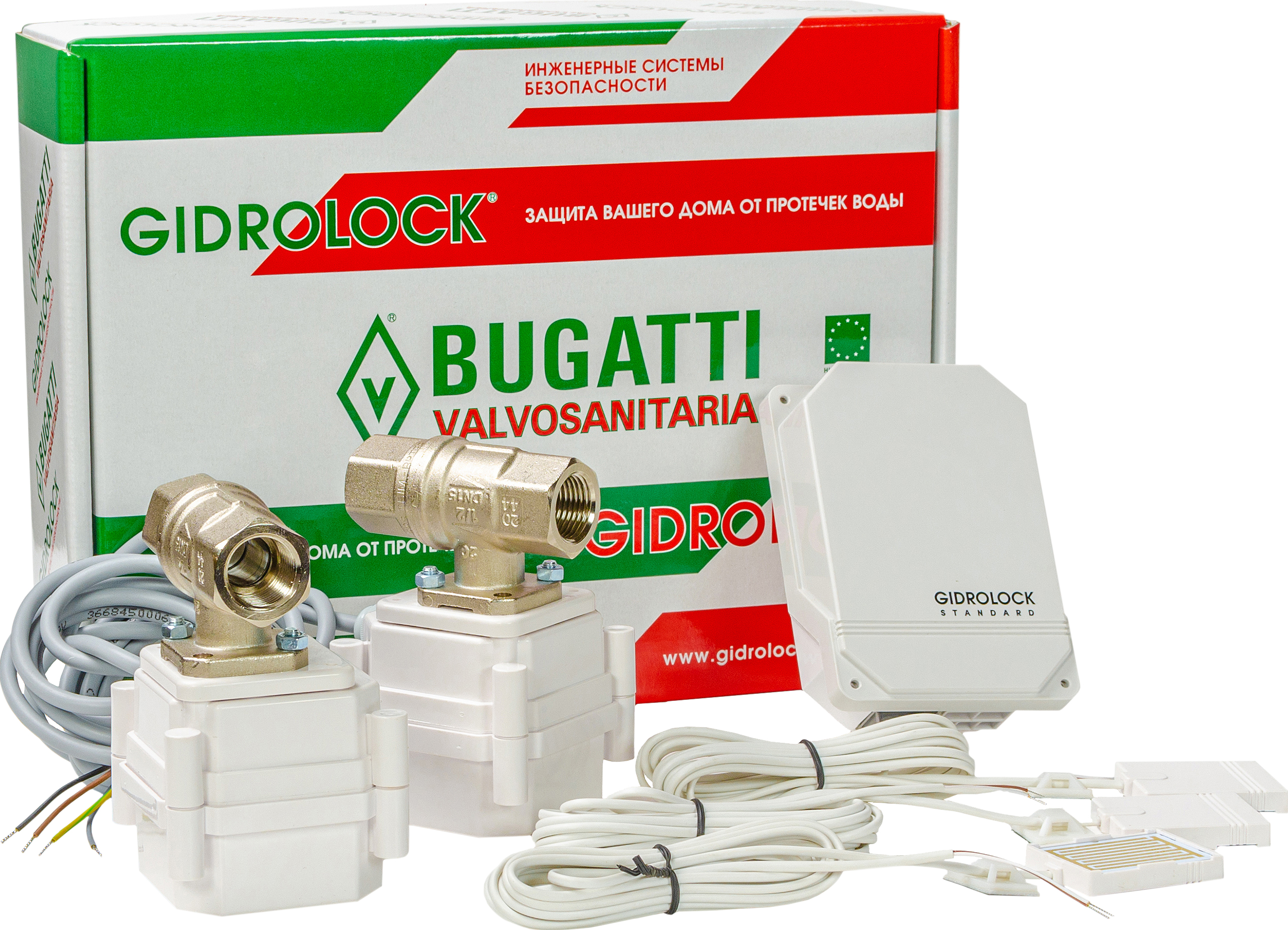 Система защиты от протечек Gidrolock Standard Bugatti 1/2