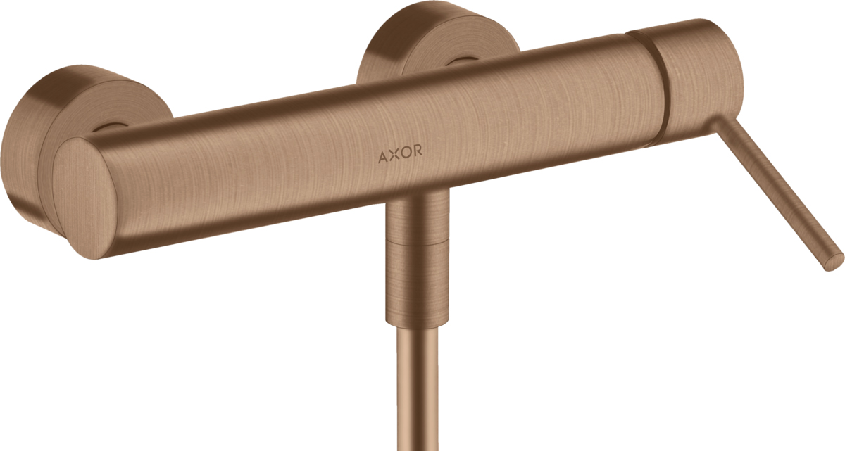 Смеситель Axor Starck 10611310 для душа, шлифованное красное золото