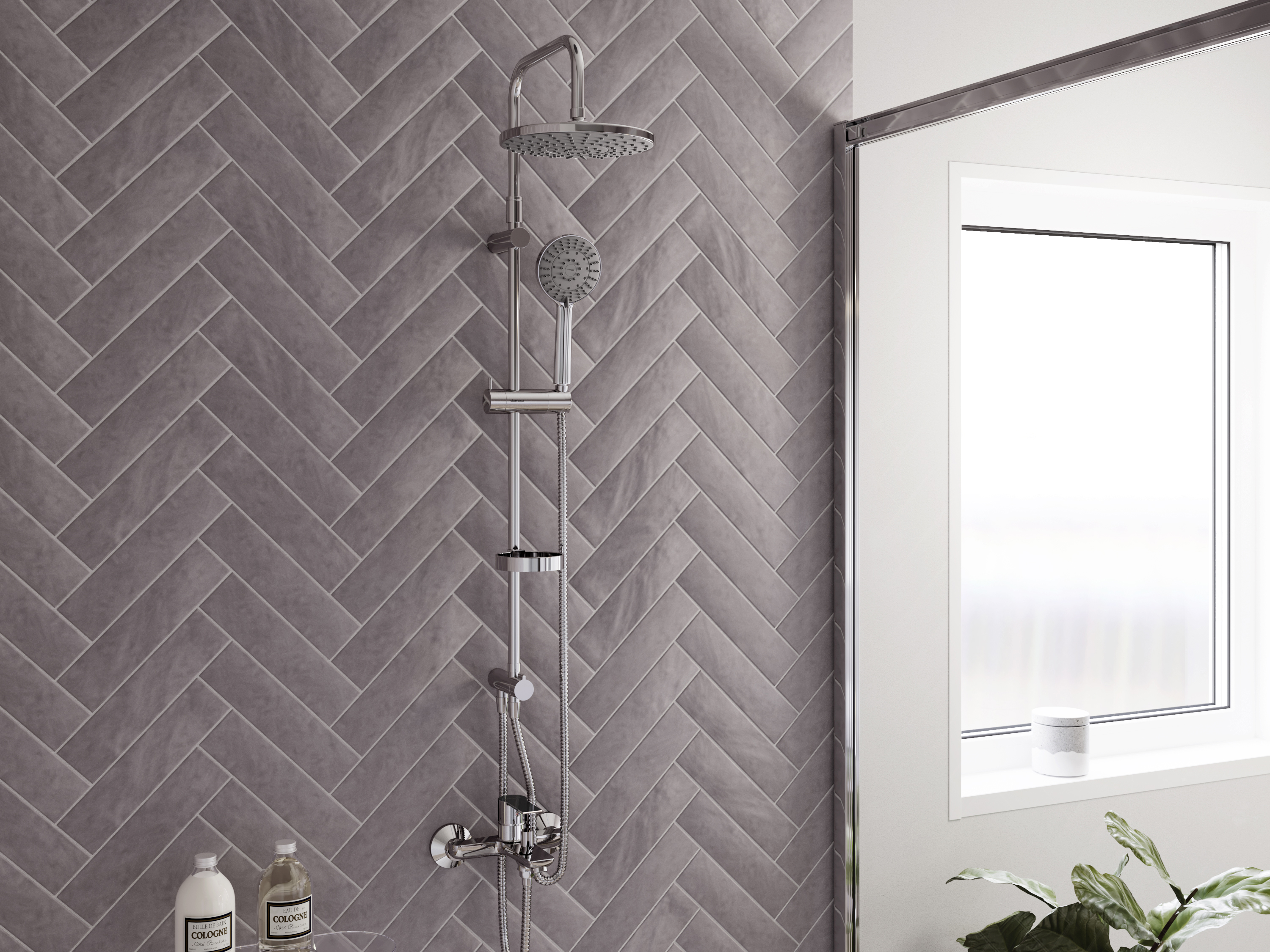 Смеситель для душа STWORKI Стокгольм by Damixa Стокгольм HFSG97000 + A6581AA купить в Тамбове