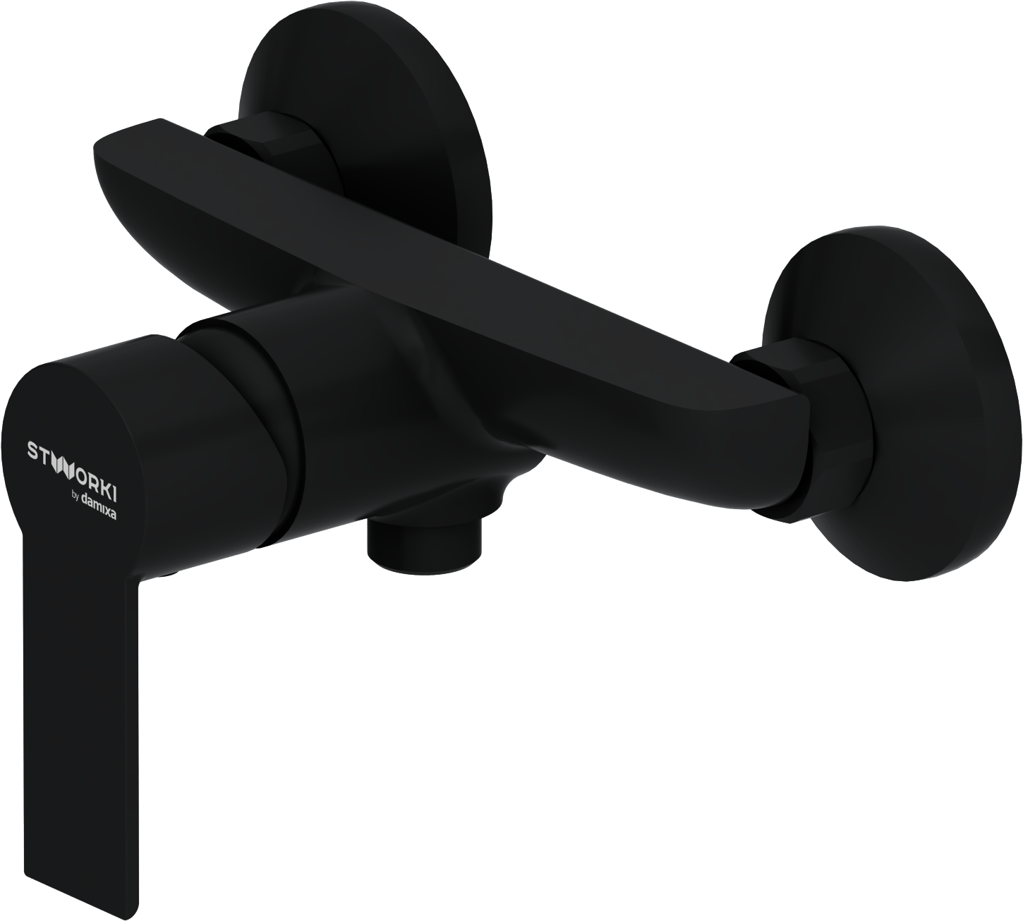 Смеситель для душа STWORKI Хельсинки HFHS20030 черный купить в Тамбове