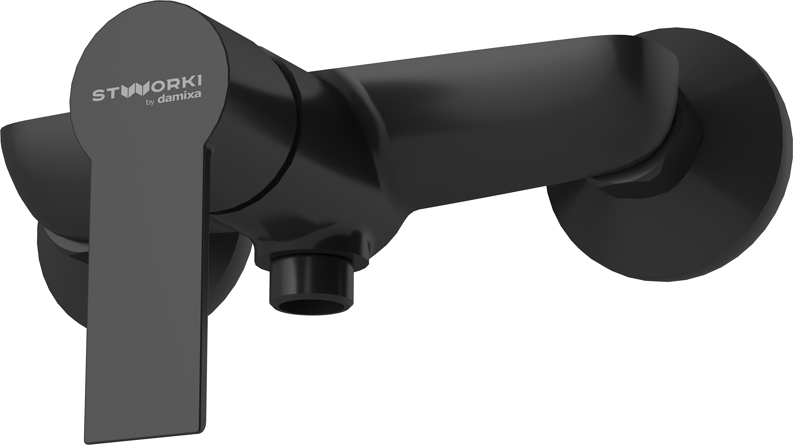 Смеситель для душа STWORKI Хельсинки HFHS20030 черный купить в Тамбове