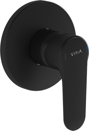 Смеситель для душа VitrA Root Round A4272836EXP матовый черный
