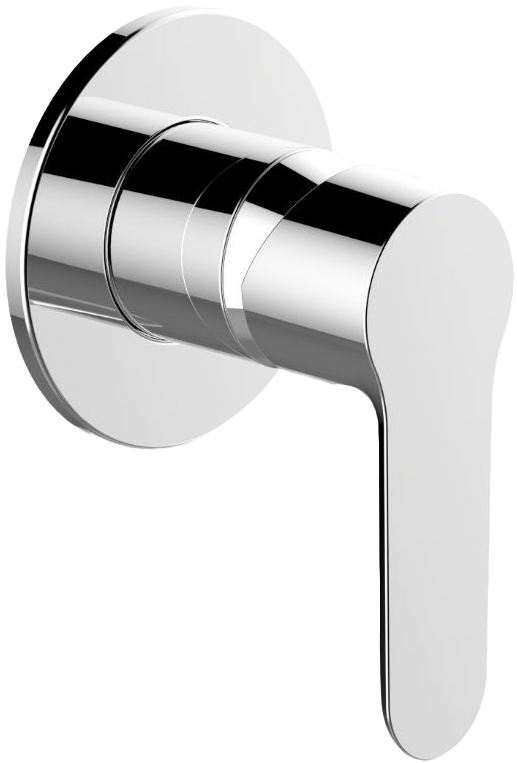 Встраиваемый смеситель для душа и ванны STWORKI Ноттвиль NO-07cr С ВНУТРЕННЕЙ ЧАСТЬЮ