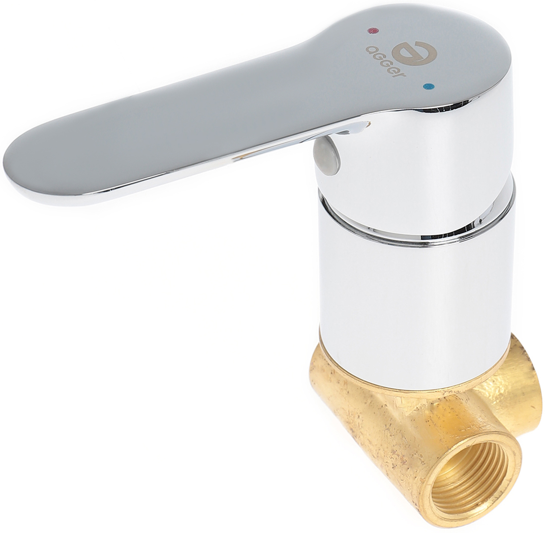 Встраиваемый смеситель для душа и ванны STWORKI Ноттвиль NO-07cr С ВНУТРЕННЕЙ ЧАСТЬЮ купить в Тамбове