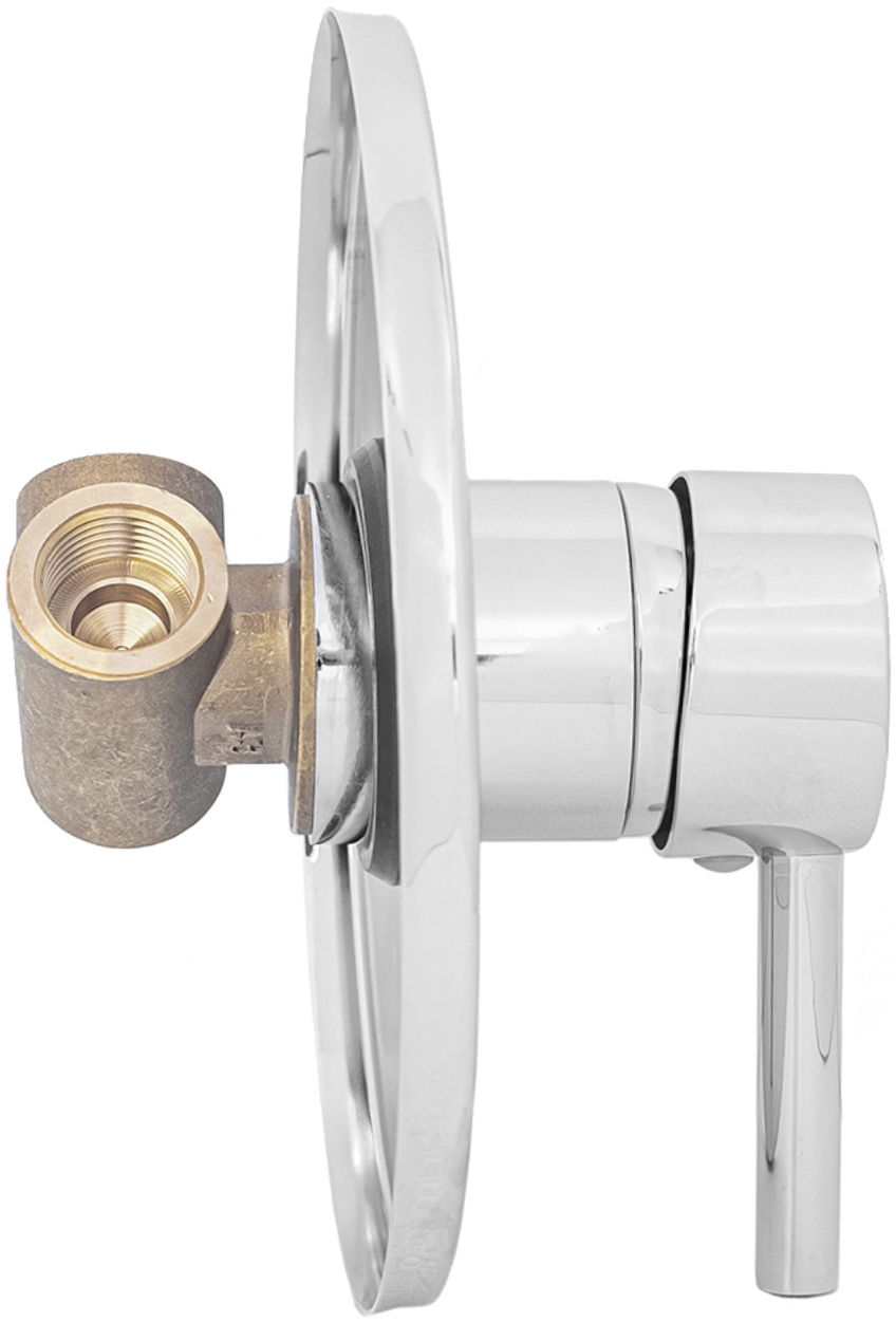 Встраиваемый смеситель для душа и ванны STWORKI Ольборг OL-07Sd С ВНУТРЕННЕЙ ЧАСТЬЮ купить в Тамбове