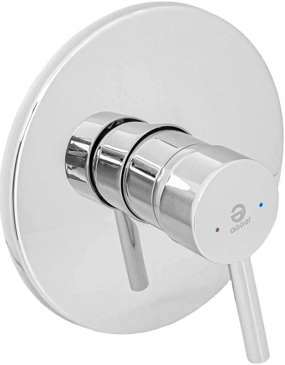 Встраиваемый смеситель для душа и ванны STWORKI Ольборг OL-07Sd С ВНУТРЕННЕЙ ЧАСТЬЮ